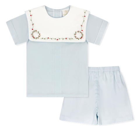 Christian Short Set - Blessings Blue Baptiste