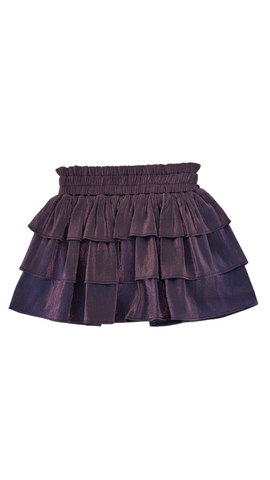 Luna Skirt - Plum Shimmer