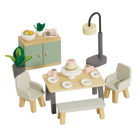 Dolls House Dining Room Furniture Set
