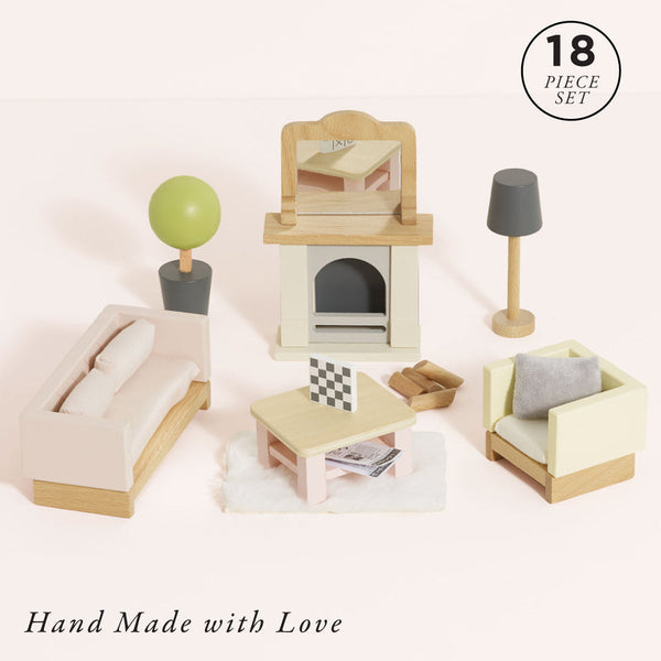 Dolls House Living Room Furniture Set