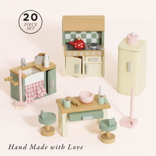 Dolls House Kitchen Furniture Set