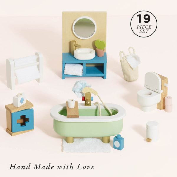 Dolls House Bathroom Furniture Set
