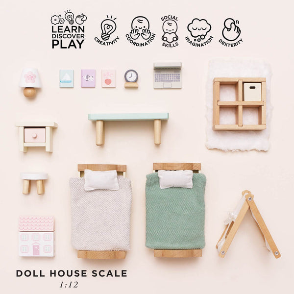 Dolls House Children's Bedroom Furniture