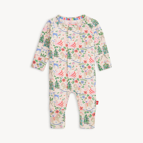 Magnetic Convertible Coverall - Sugar Plum