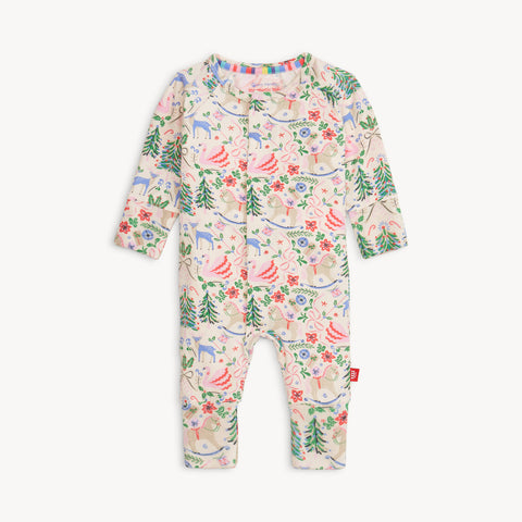 Magnetic Convertible Coverall - Sugar Plum