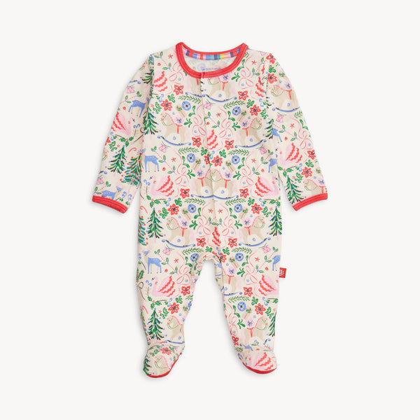Magnetic RightFit Footie - Sugar Plum