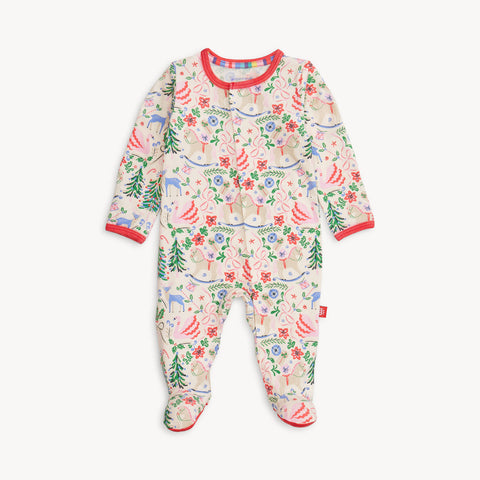 Magnetic RightFit Footie - Sugar Plum