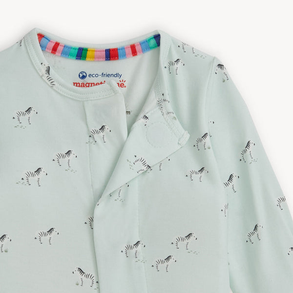 Magnetic Footie - Teal Savannah Plains