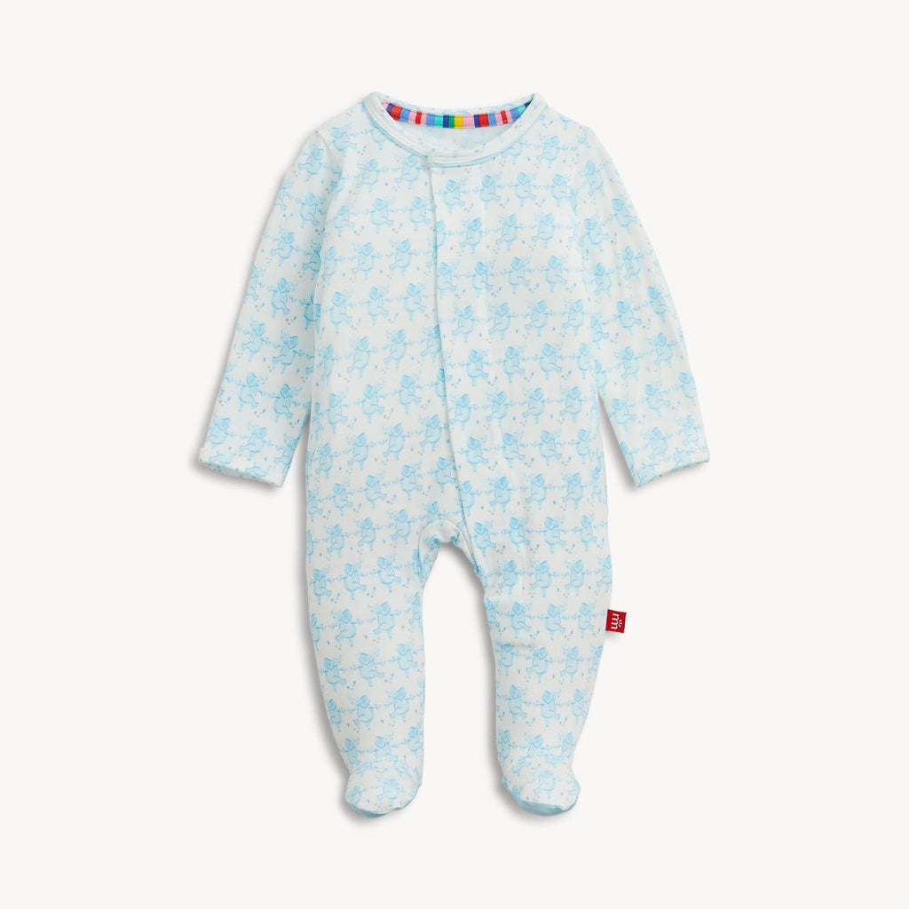 Magnetic Modal Footie - Trunkettes Blue