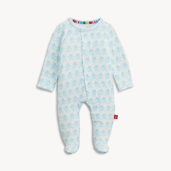 Magnetic Modal Footie - Trunkettes Blue