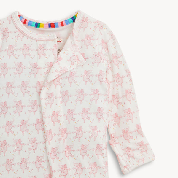Magnetic Modal Footie - Trunkettes Pink
