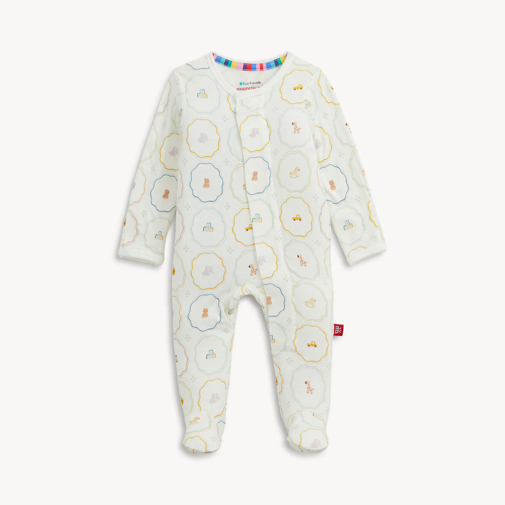 Magnetic Footie - Nursery Magic Cream