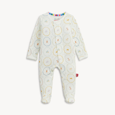 Magnetic Footie - Nursery Magic Cream
