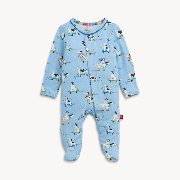 Magnetic RightFit Footie - Ruff Riders