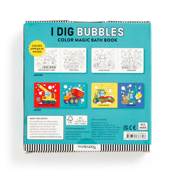 I Dig Bubbles! Magic Bath Book