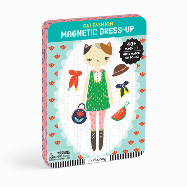 Cat Fashion Magnetic Dress-up