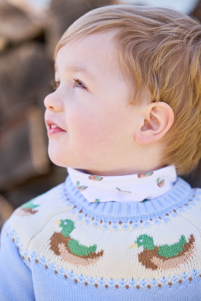 Printed Turtleneck - Mallard