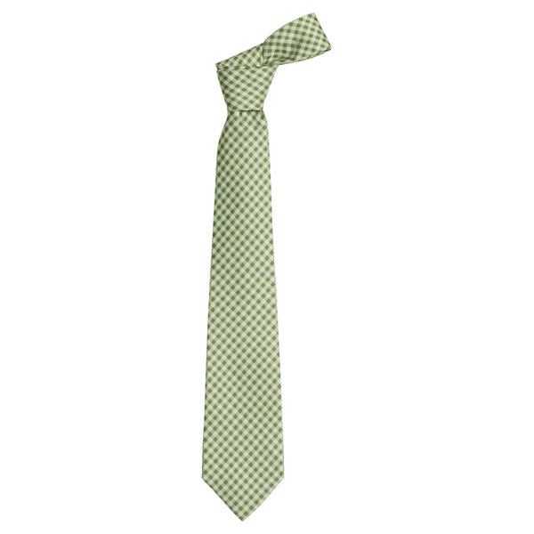 Neck Tie - Watercress Gingham