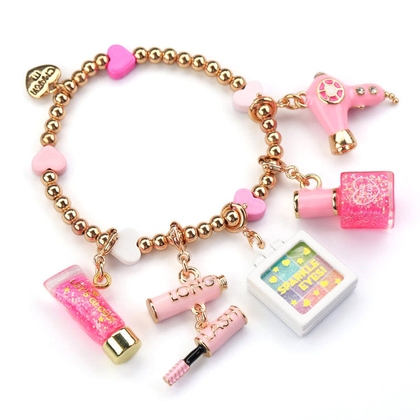 Gold Mascara Charm