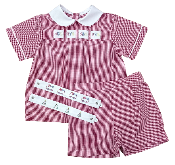 Noah Ribbon Short Set