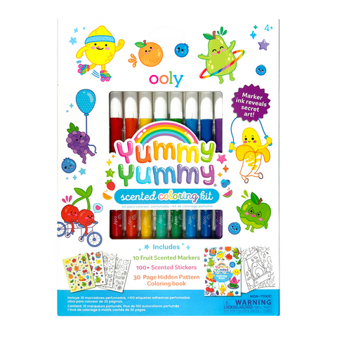 Yummy Yummy: Scented Coloring Kit