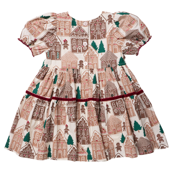 Eliza Dress - Gingerbread Houses