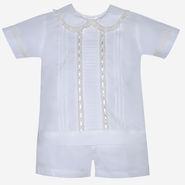 Davis Short Set, white