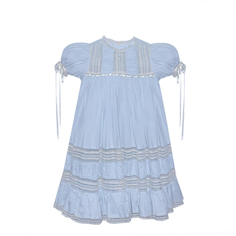 Mary Claire Dress, blue