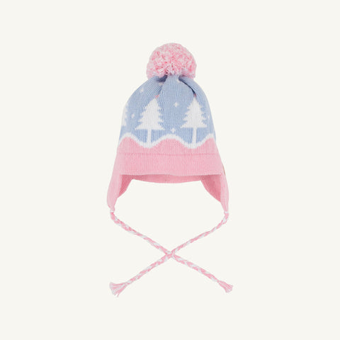 Parrish Pom Pom Hat - Beale Street Blue/Palm Beach Pink