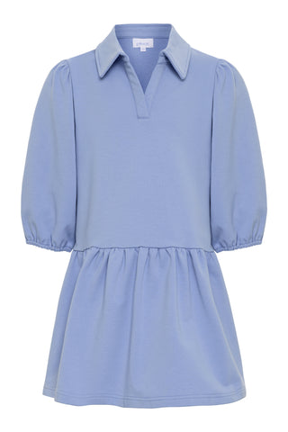 Sibley Sweatshirt Dress - Cornflower