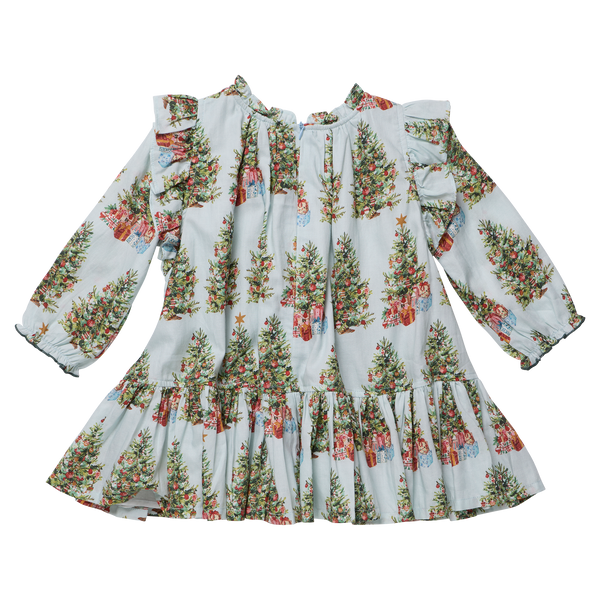 Harper Dress - Trees and Presents