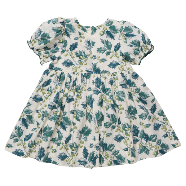 Hermoine Dress - Green Holly