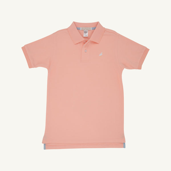 Prim and Proper Polo - Pompano Peach