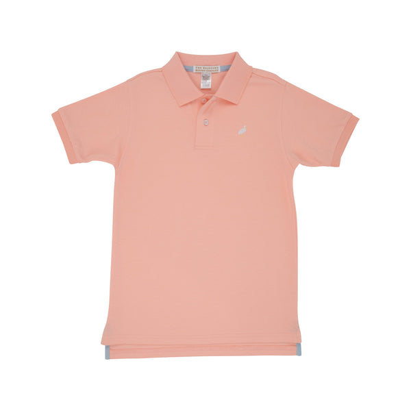 Prim and Proper Polo - Pompano Peach