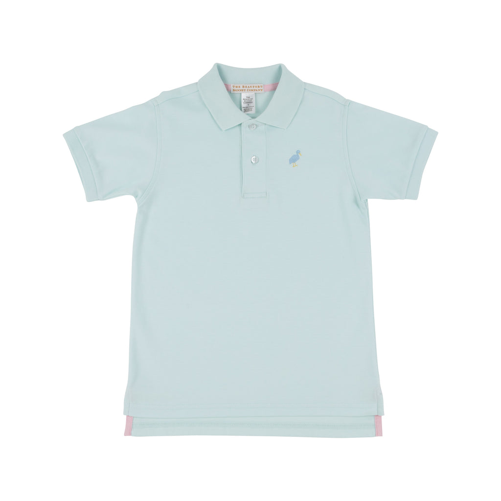 Prim and Proper Polo - Sea Island Seafoam