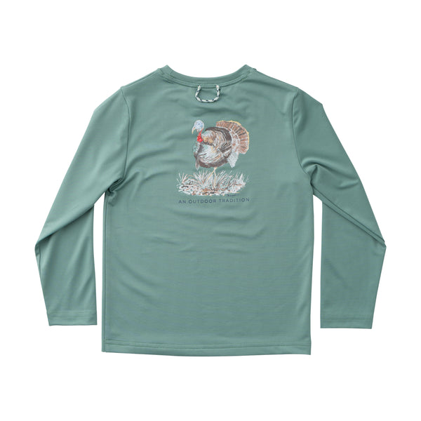 Pro Performance LS T-Shirt - Frosty Spruce
