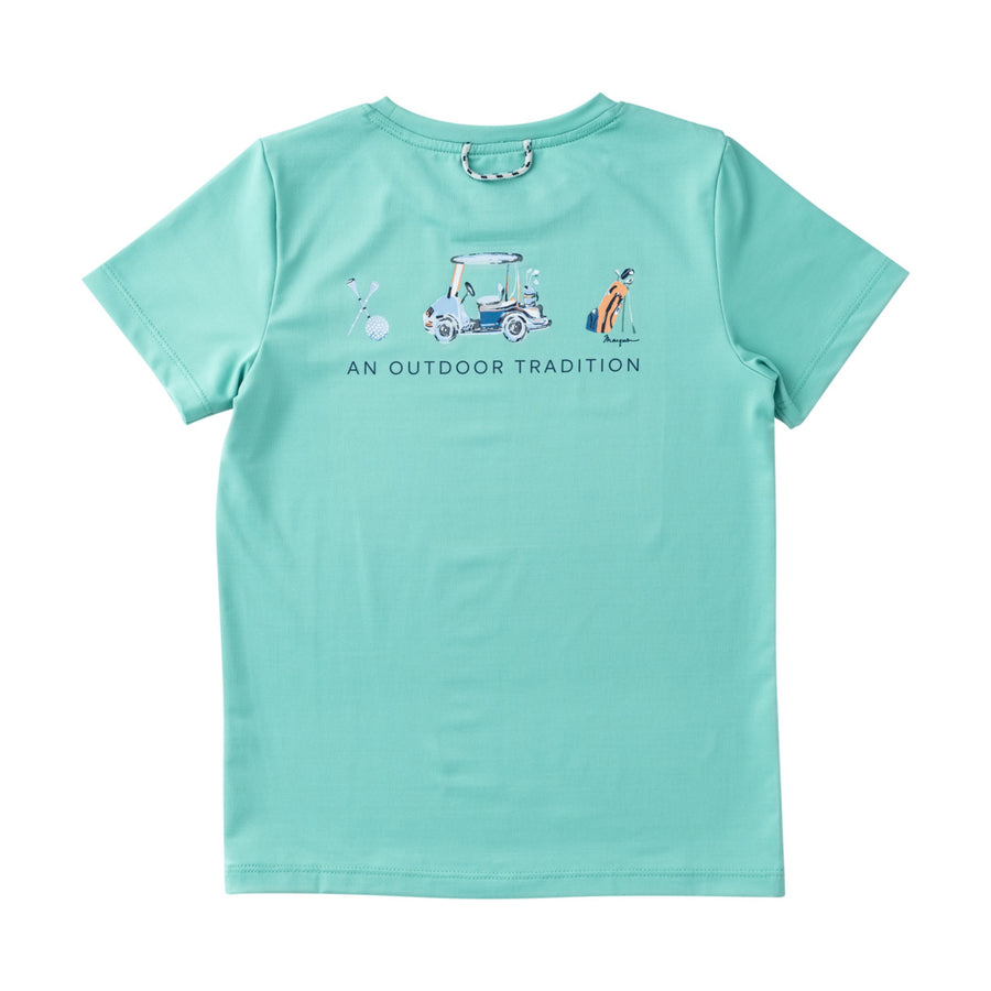 Kid's Pro Performance Short Sleeve T-shirt – Golf Cart Art
