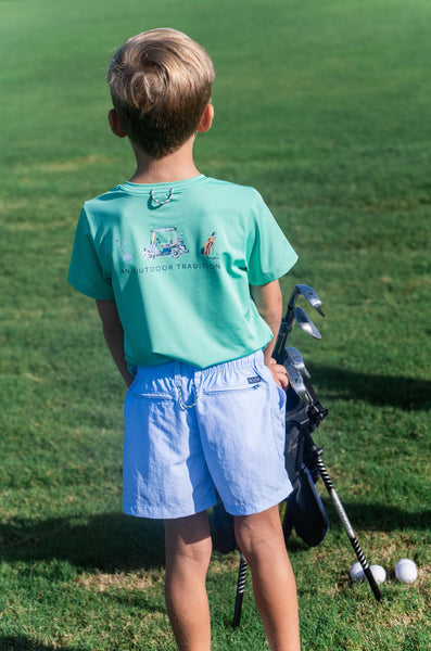 Kid's Pro Performance Short Sleeve T-shirt – Golf Cart Art