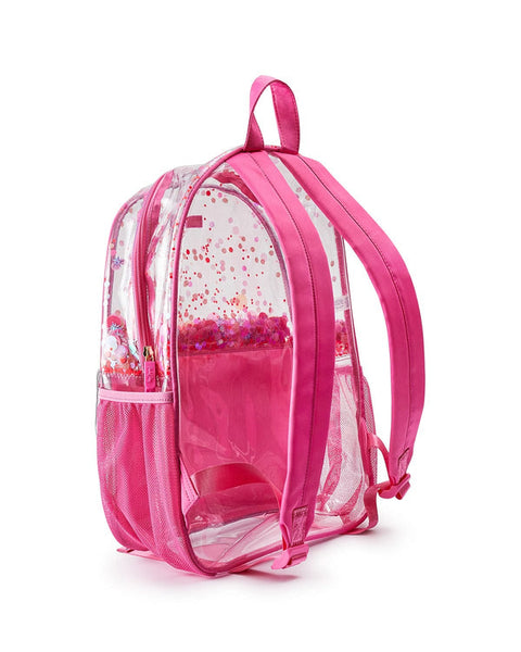 Sweet Tart Confetti Clear Backpack