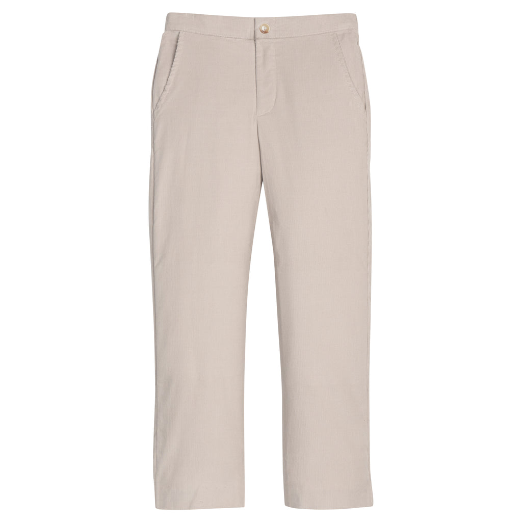 Pull On Pants - Stone Corduroy