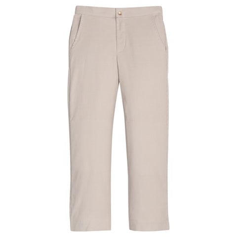Pull On Pants - Stone Corduroy