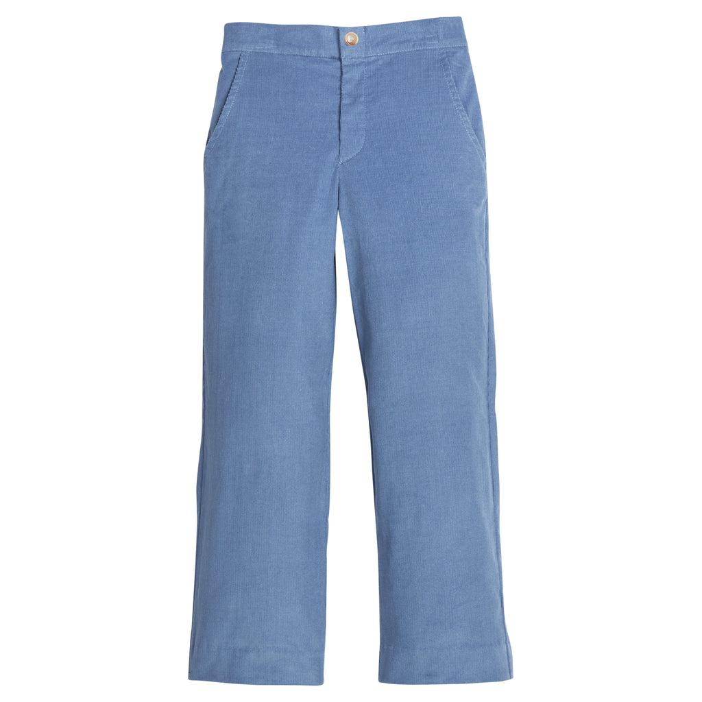 Pull On Pants - Stormy Blue Corduroy