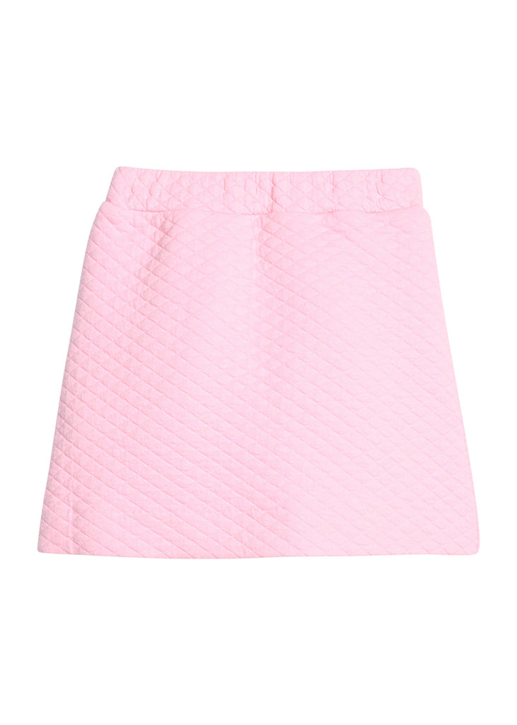Quilted Mini Skirt - Bubblegum