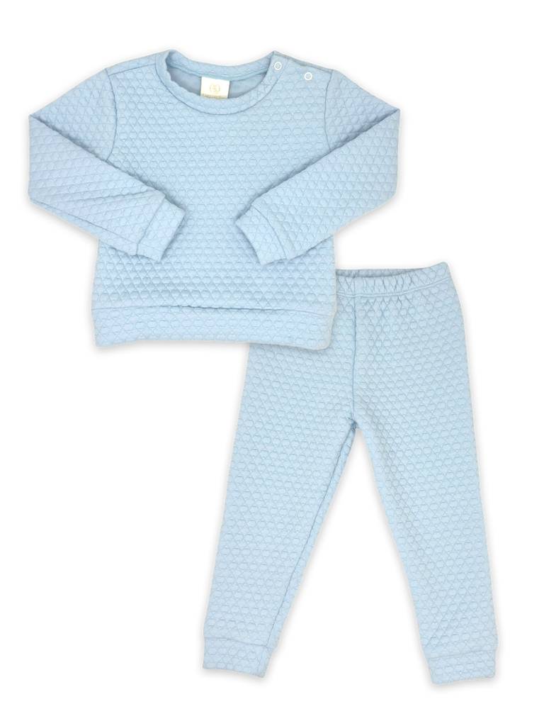 Quincy Quilted Play Set - Blue