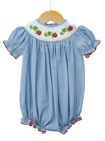 Back to School Caterpillar Birdie Bubble