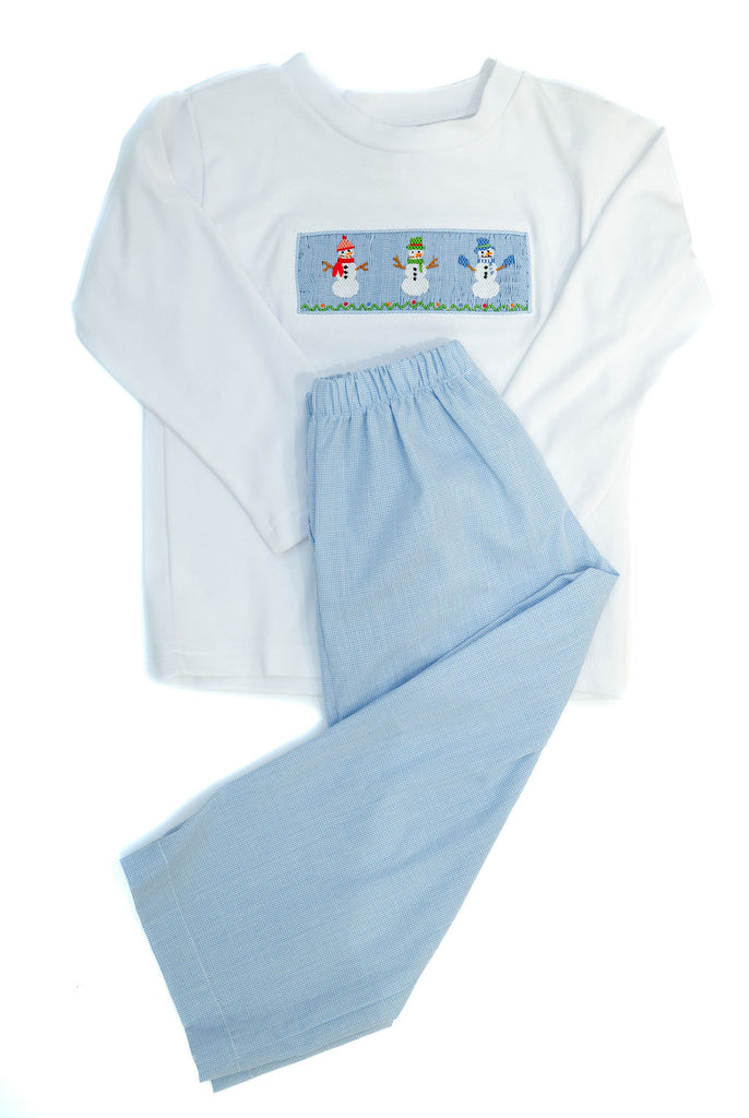 Snowmen Beau T-shirt Set