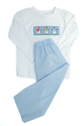 Snowmen Beau T-shirt Set