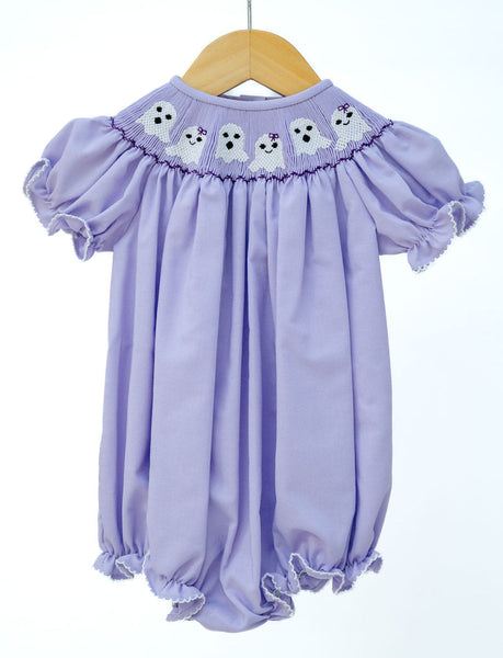 Ghosts Smocked Birdie Bubble
