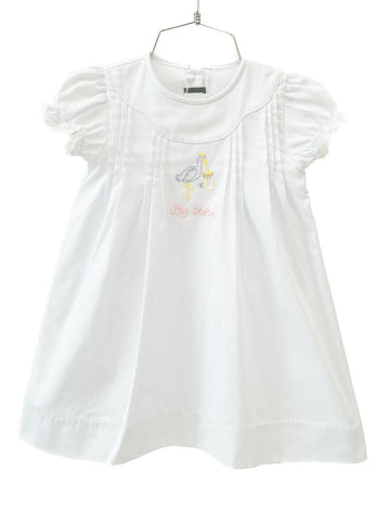 Big Sister Dress, white