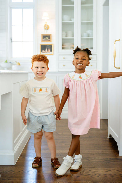 Easter Bunny and Carrots Beau T-shirt/Shorts Set